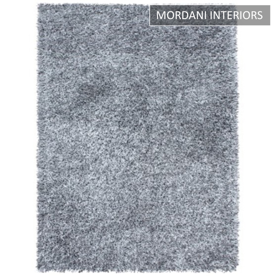  006-A-Grey Modern Shaggy Centre Spread